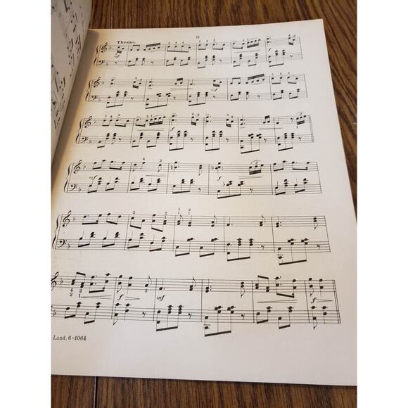 Transcriptions and Variations of Famous Songs 1908 Century Music Publishing - Picture 3 of 6